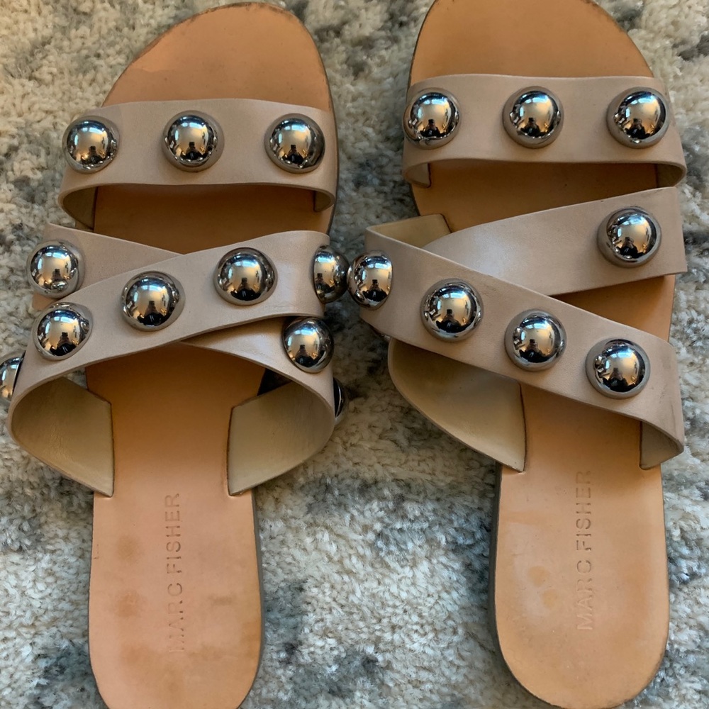 Marc Fisher Bryte Stud Slides
